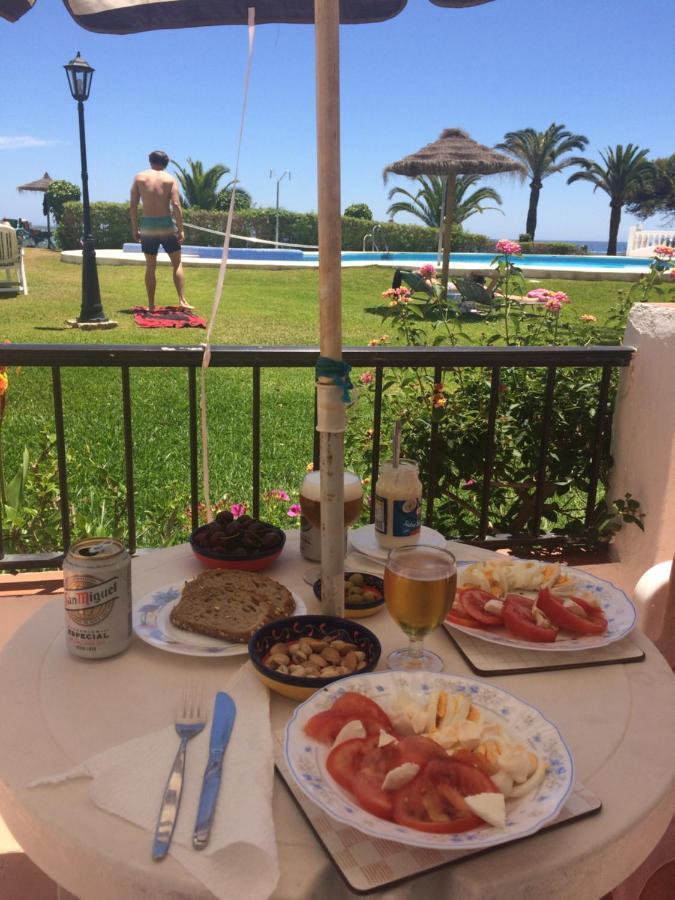 Sea & Pool View Garden Apartment Las Palmeras נרחה מראה חיצוני תמונה