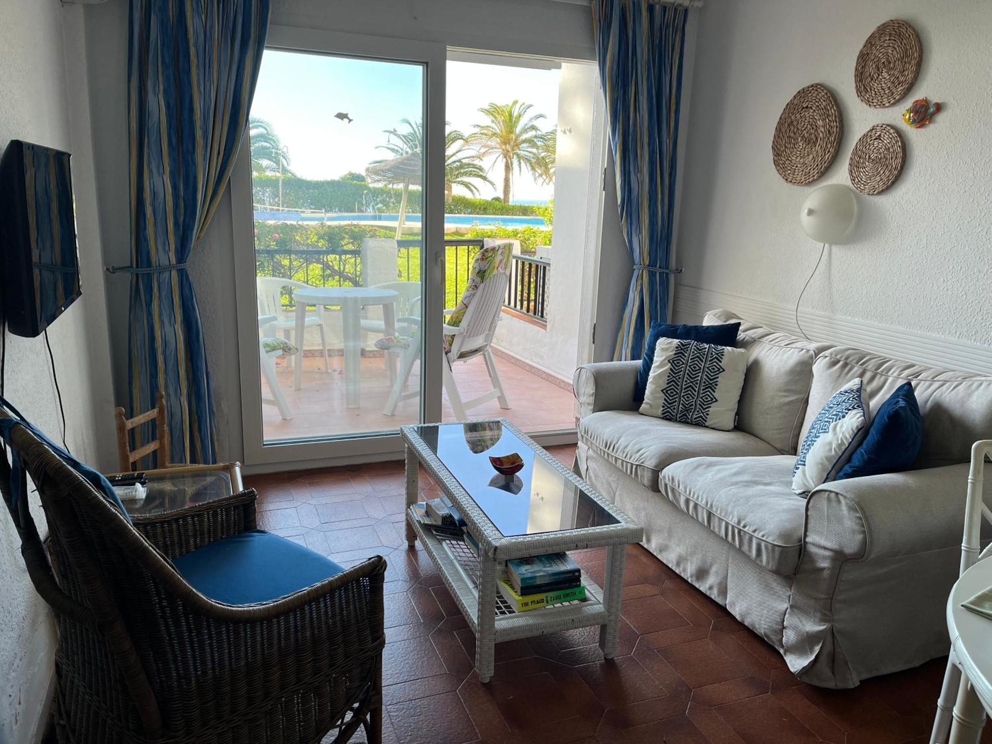 Sea & Pool View Garden Apartment Las Palmeras נרחה מראה חיצוני תמונה